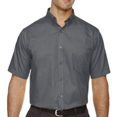 Core365 Men's Optimum Short-Sleeve Twill Shirt Thumbnail